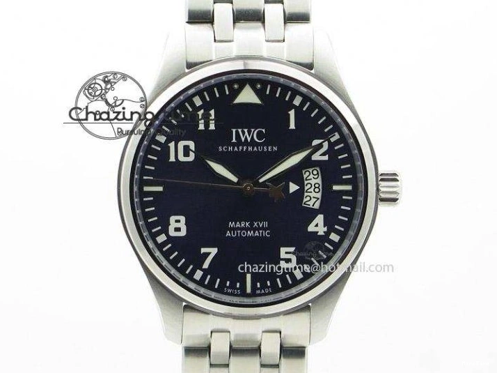 MIROTIME 0521 Mark XVII IW327014 Le Petit Prince MKS 1:1 Best Edition Blue Dial on SS Bracelet MIYOTA 9015 V FastDry 7191